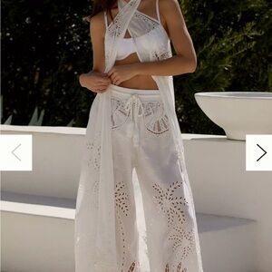 Elegant White Lace Top